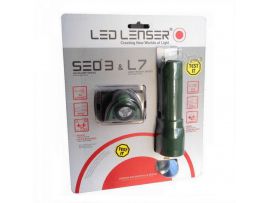 Набор фонарей LED Lenser SEO 3 + L7 CAMO (set)